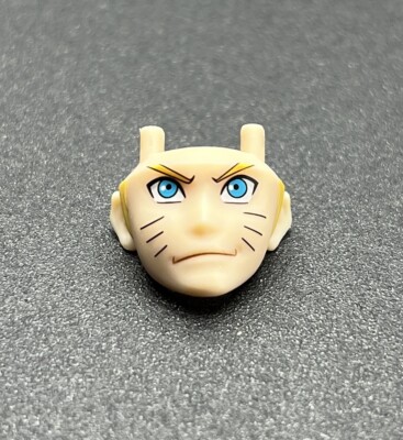 SH Figuarts Narutop 99 Naruto Uzumaki Fodder Smirk Smile Face A