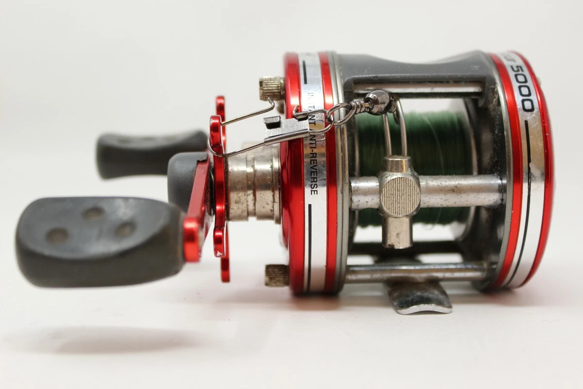 Abu Garcia Ambassadeur The Original 5000 Red Baitcasting Fishing Reel