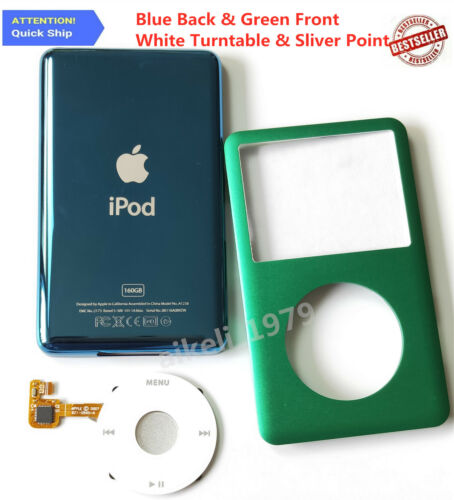 Front Faceplate & Back Case & Clickwheel For ipod Classic 7th 160/256GB THIN - Picture 4 of 19
