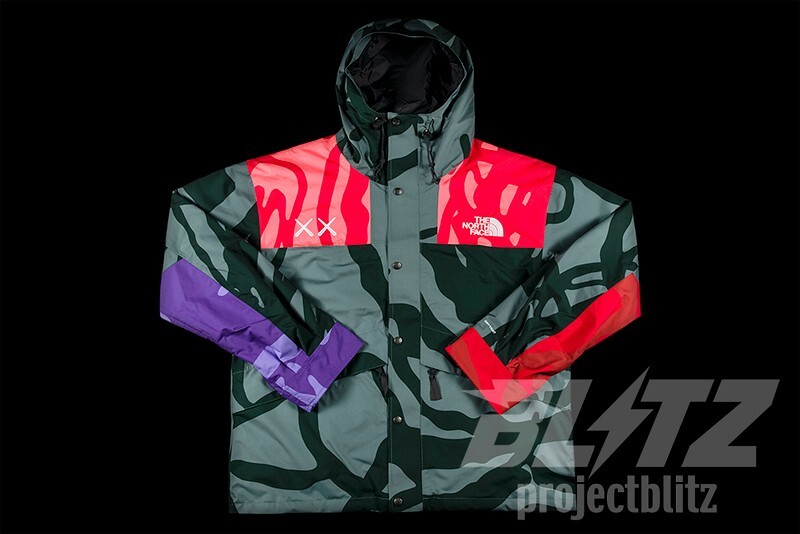 s*a様 The North Face Kaws 1986 Mountain J FW21 The North Face x Kaws Retro 1986 Mountain Jacket BALSAM