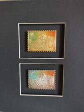 2017 12th APPU (Asian Pacific Postal Union) Congress Gold and Silver Stamps