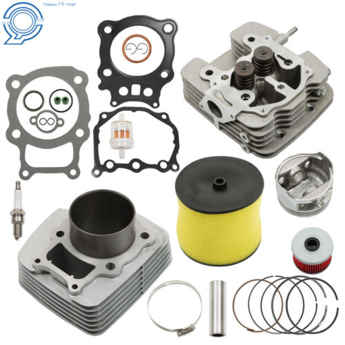 Big Bore Cylinder Head Piston Kit For 2000-2006 Honda Rancher Trx350 TRX 350 - Picture 1 of 9