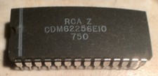 RCA  CDM62256E10 62256 256K X 1 Static RAM