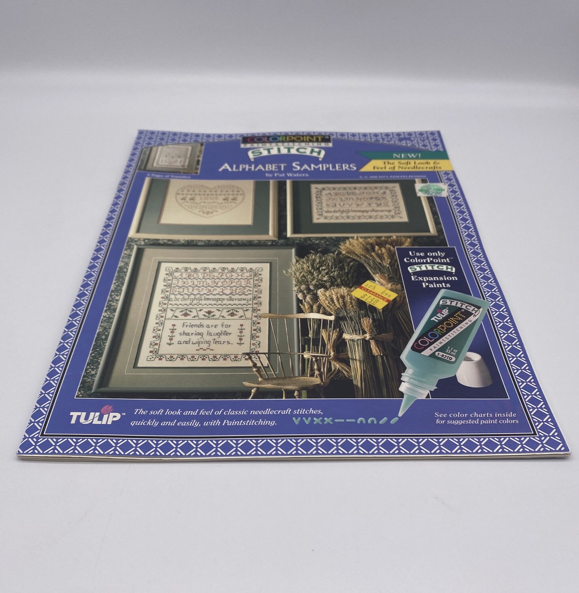 Colorpoint Paintstitching Alphabet Samplers Tulip 93213