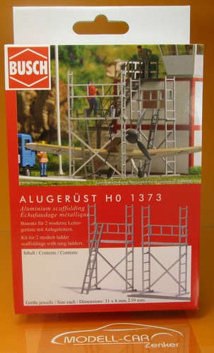 Busch 1373 Bausatz Alugerüst 1:87 NEU !