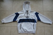 TEAM ADIDAS ORIGINALS  -Zip Trefoil Pullover Hoodie/Hooded Sweatshirt Women's M