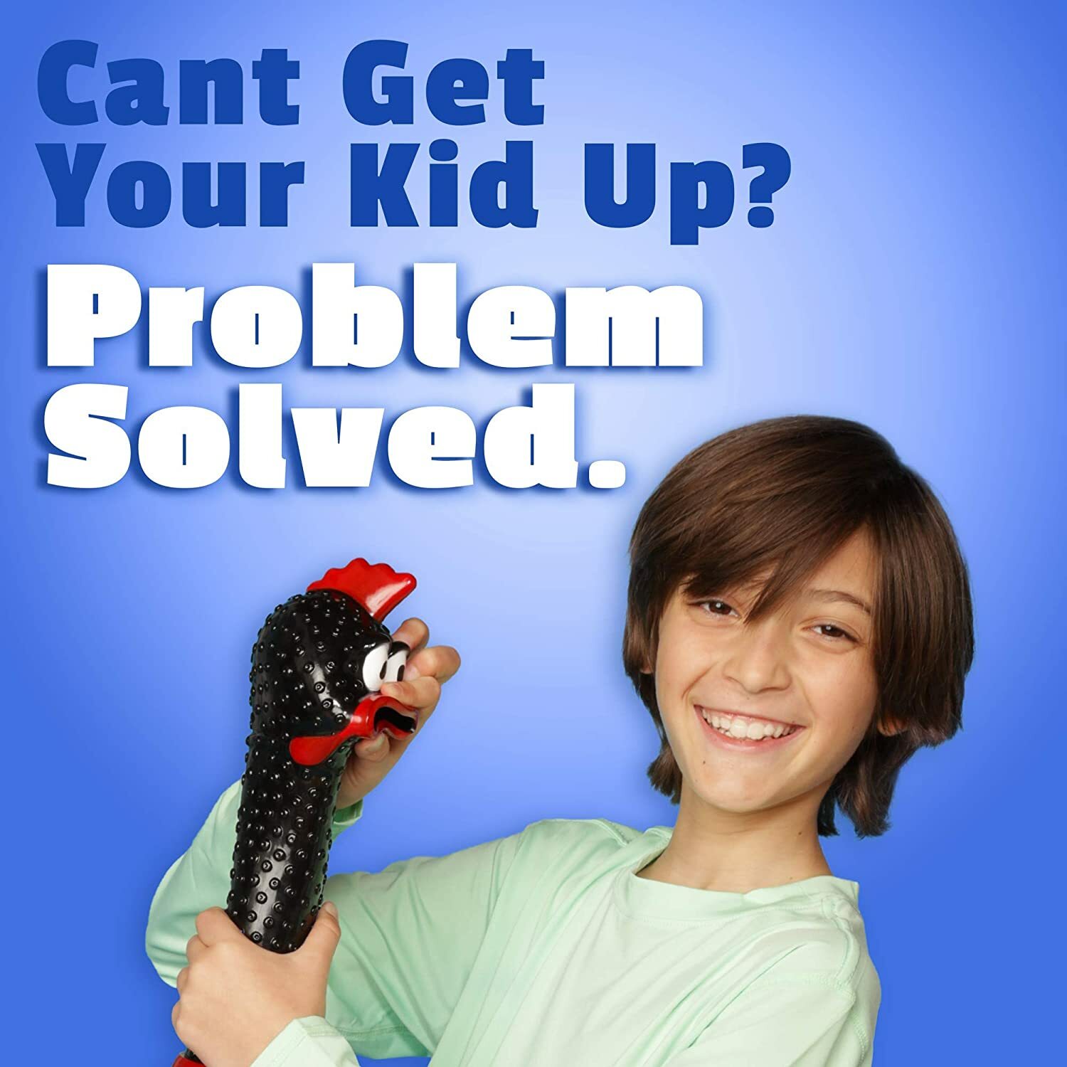 Crazy Huge Rubber Chicken 29" Giant Screaming Chicken Squeaks Up to