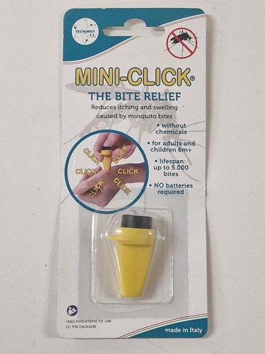 Mosquito Bite Relief Click Device. Fast Acting, Soothes Bite & Reduces ...