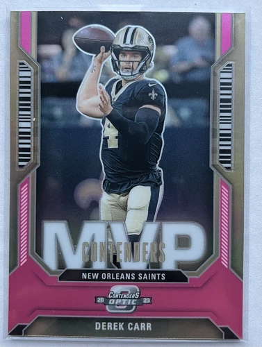 2023 Panini Contenders Optic Derek Carr #MVP-21