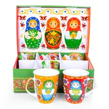 Tassen Set Kaffeetassen Tee Becher Tasse Matr...