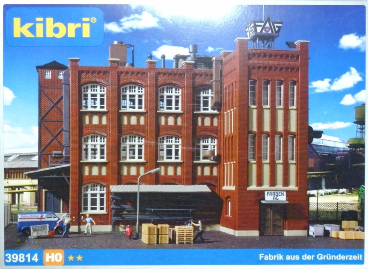 Kibri 39814 ( 9814 ) Spur H0 - Fabrik aus der Gr&uuml;nderzeit NEU und OVP