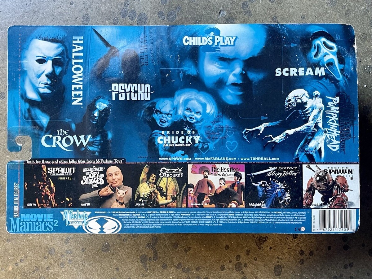 ホラー映画　フィギュアセット Movie Maniacs まとめ売り　未開封品 McFarlane Movie Maniacs Series 1 Lot of 7 Action Figures New