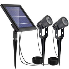SUNLONG Solar Lights Outdoor Waterproof Solar Powered Spot Lights Aluminum Ca...
