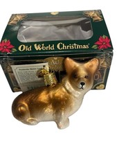 Old World Christmas - Pembroke Welsh Corgi Ornament - 12342