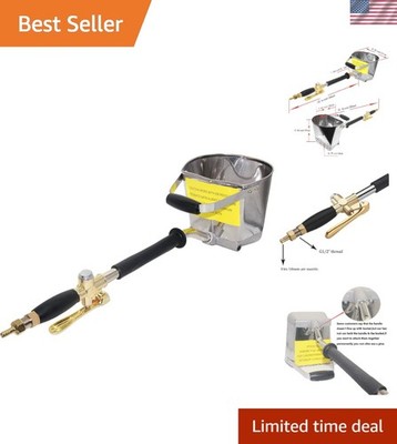 Air Stucco Cement Texture Hopper Sprayer Plaster Wall Plastering Tool House P...