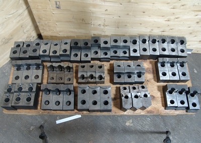 (16) Sets chuck jaws for VTL or boring mill 40'' Huron