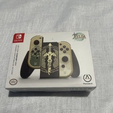 NEW Nintendo Switch PowerA Joy-Con Comfort Grip Zelda Decayed Master Sword Black