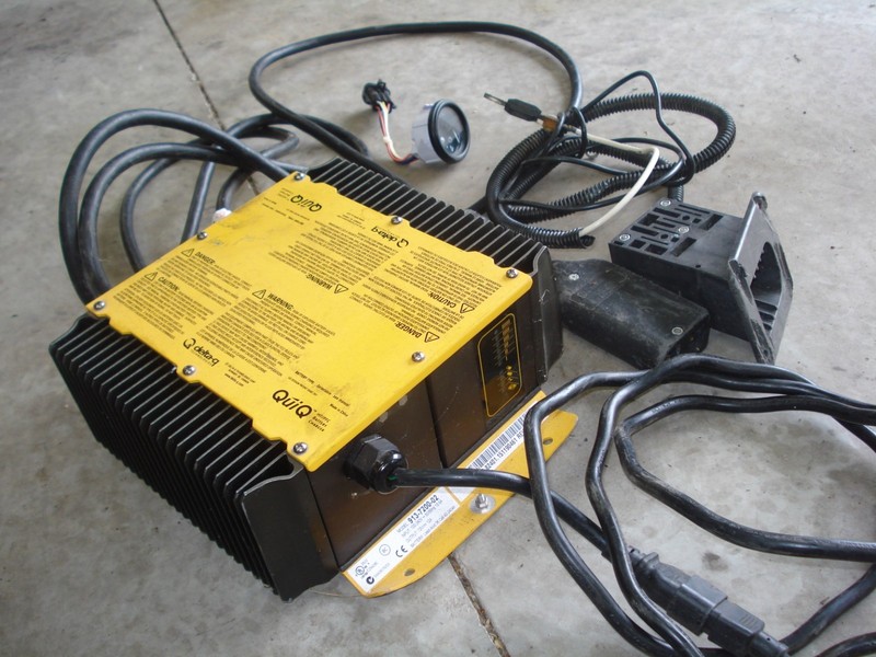 Golf cart 72V Battery Charger, delta-Q, QuiQ,  came off Bad Boy Recoil UTV