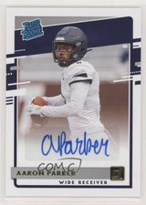 2020 Panini Chronicles Draft Picks Aaron Parker #14 Auto fm0