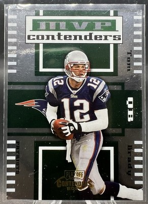 2004 Playoff Contenders TOM BRADY MVP Contenders Green 216/250