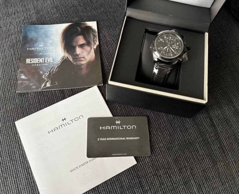 Hamilton Biohazard Requiem Resident Evil Watch Limited 2000