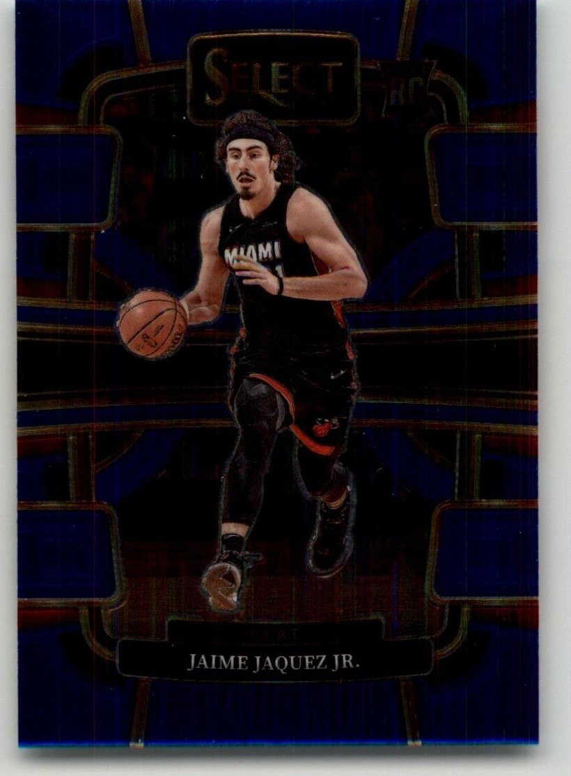 2023-24 Panini Select Jaime Jaquez Jr. Blue (Retail Base) Rookie #100 RC Heat