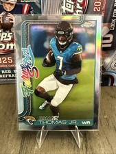 2025 Topps Chrome Football -Brian Thomas Jr. Future Stars Refractor Jaguars