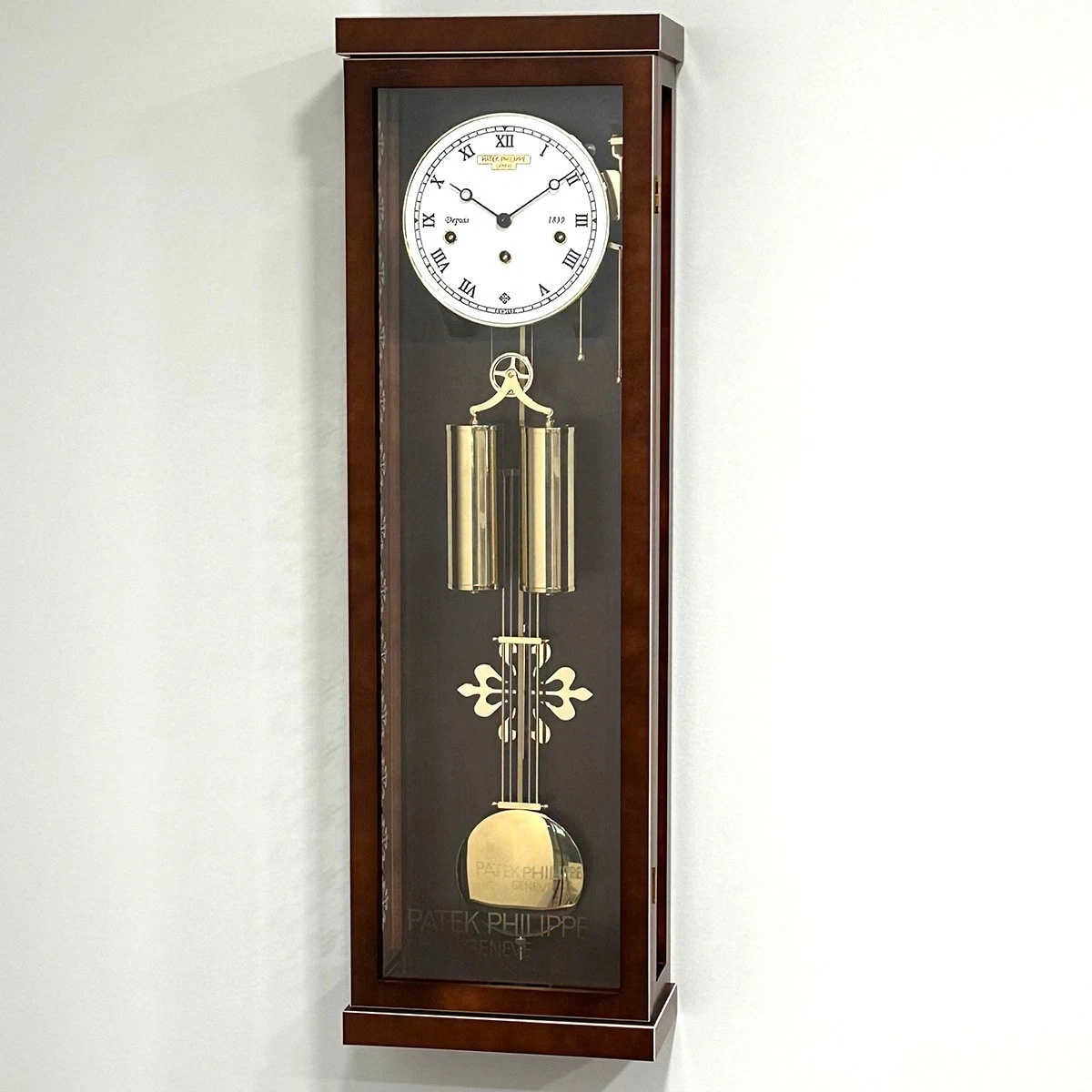Patek Philippe — PATEK PHILIPPE ÉDITION PEARL 8DAY REGULATOR SHOWROOM MURAL TIMEPIECE