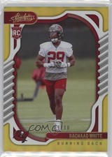 2022 Panini Absolute Rookies Spectrum Gold 9/10 Rachaad White #191 0g70