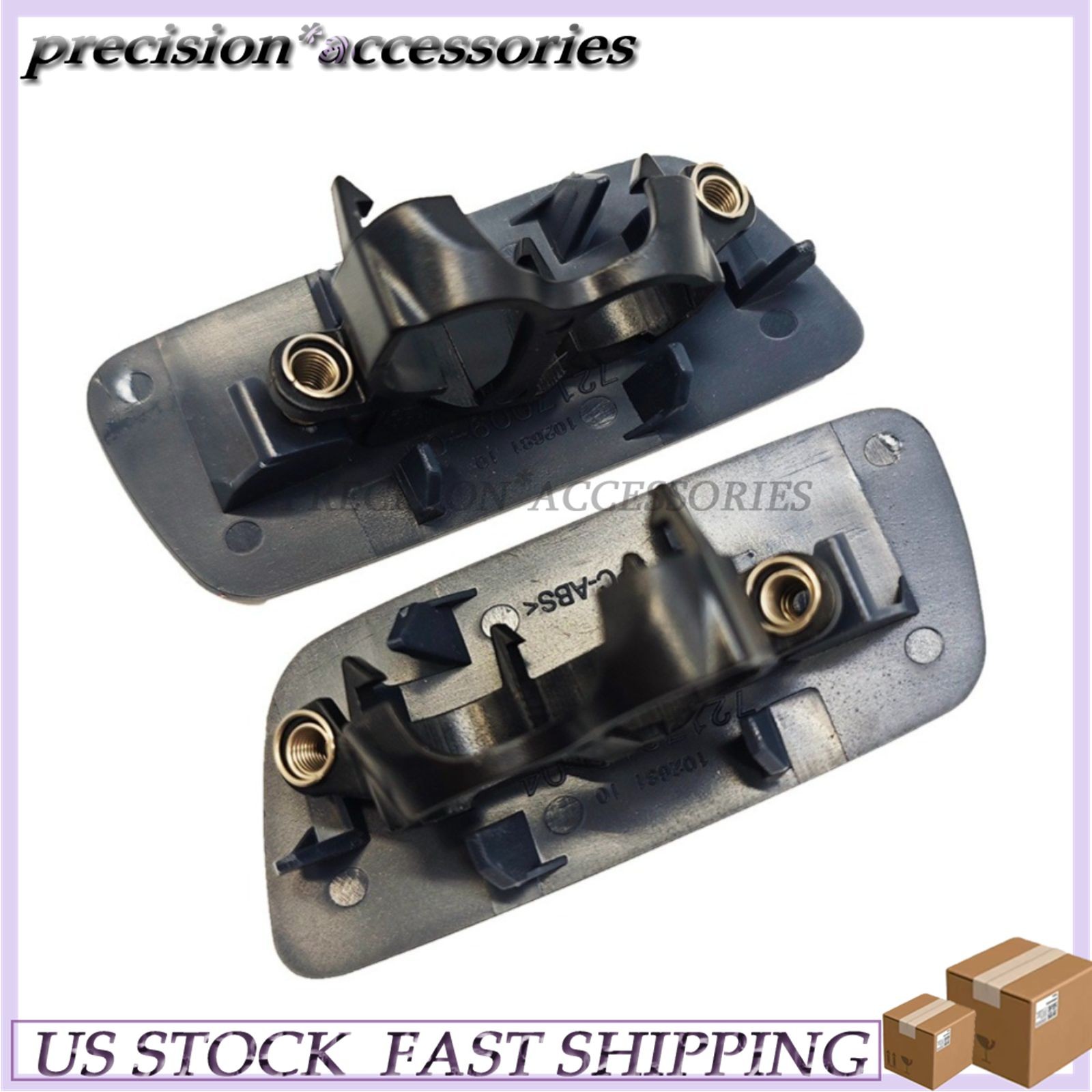 Pair Front Headlight Washer Cap For 10 11 12 13 14 15 16 17 18 Rolls-Royce Ghost