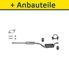 Endtopf Auspuff+ für MAZDA 3 1.4 1.6 105/84PS 2003-2014