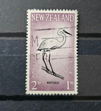Briefmarke - Neuseeland / New Zealand - Health Stamp 1961 - Kotuko - 1D