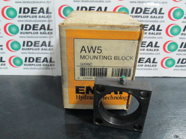 Enerpac AW-5 Mounting Flange Block 1-3/8"-18 UNEF Thread-New In Box img
