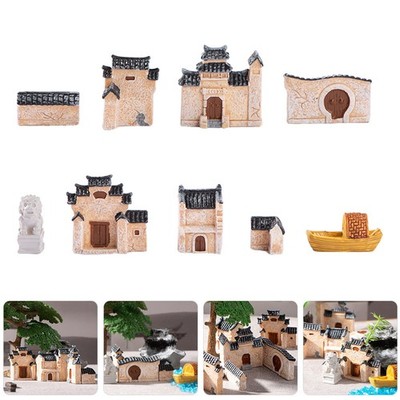 Miniatur Haus Bausatz Landschaftsornamente Miniatur- Mini-Haus-