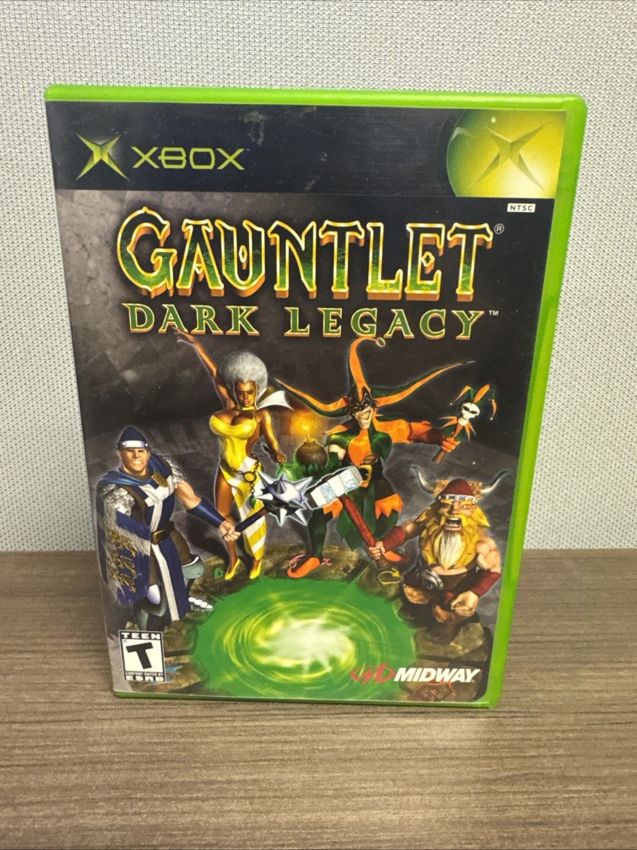Gauntlet Dark Legacy For Original Xbox Complete In Box /w Manual