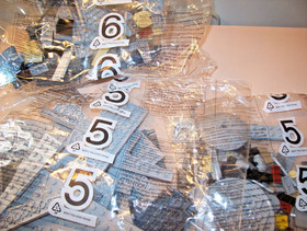 Lego Star Wars 7965 Millennium Falcon/Partially Built, Unopened Bags, Incomplete