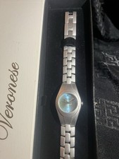 Vintage Fossil F2 ES-9107 Damen-Aluminiumuhr – Ultraleicht & Stylisch