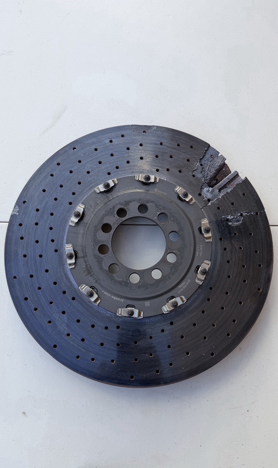 Ferrari By Brembo Front Disc Brake Carbon Ceramic (ornament)
