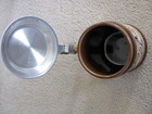 Two Vintage German Beer Steins 6" (Gerzil) and 11" (unknown) Lidded Mint Cond. — photo 6