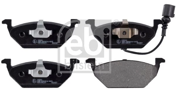 FEBI BREMSSCHEIBEN + BREMSBELÄGE + WAKO VW POLO 9N GOLF IV AUDI SKODA VORN Ø256 - Bild 4 von 4