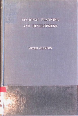 Regional Planning and Development Glikson, Artur: