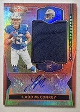 2024 Panini Certified - Freshman Fabric Mirror Signatures Ladd McConkey #FMS-LMY