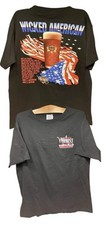 VTG Men’s Sz L Pete’s Wicked Ale Single Stitch T-Shirt Double Sided USA Made EUC