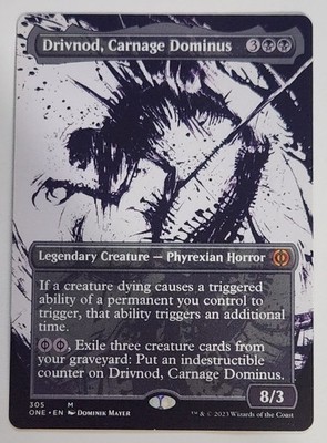 Drivnod, Carnage Dominus Ichor Showcase MTG ONE 0305 Mythic NM Black Aristocrats