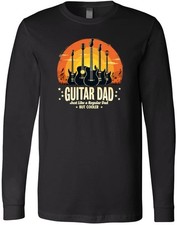 Funny Guitar Dad Gift - Cool Guitarist, Music Lover, Father's Day T-Shirt