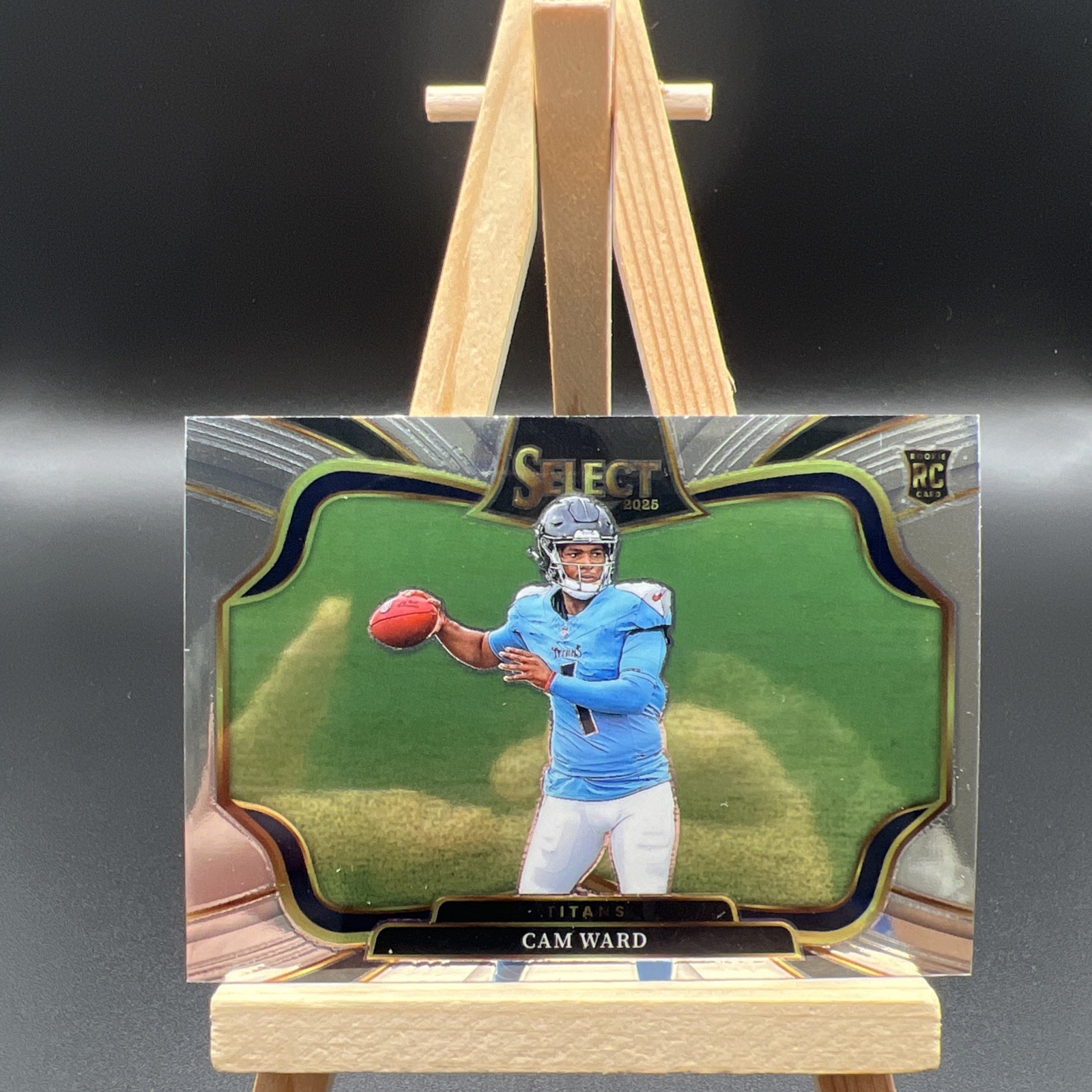 Cam Ward #426 Tennessee Titans Select Football 2025 Field Level Base RC