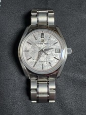 Grand Seiko SBGA413 9R65 Spring Drive Shunbun Cherry Blossom Titanium Watch