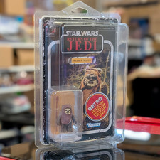 Wicket W. Warrick Star Wars Retro Collection ROTJ Action Figure in case