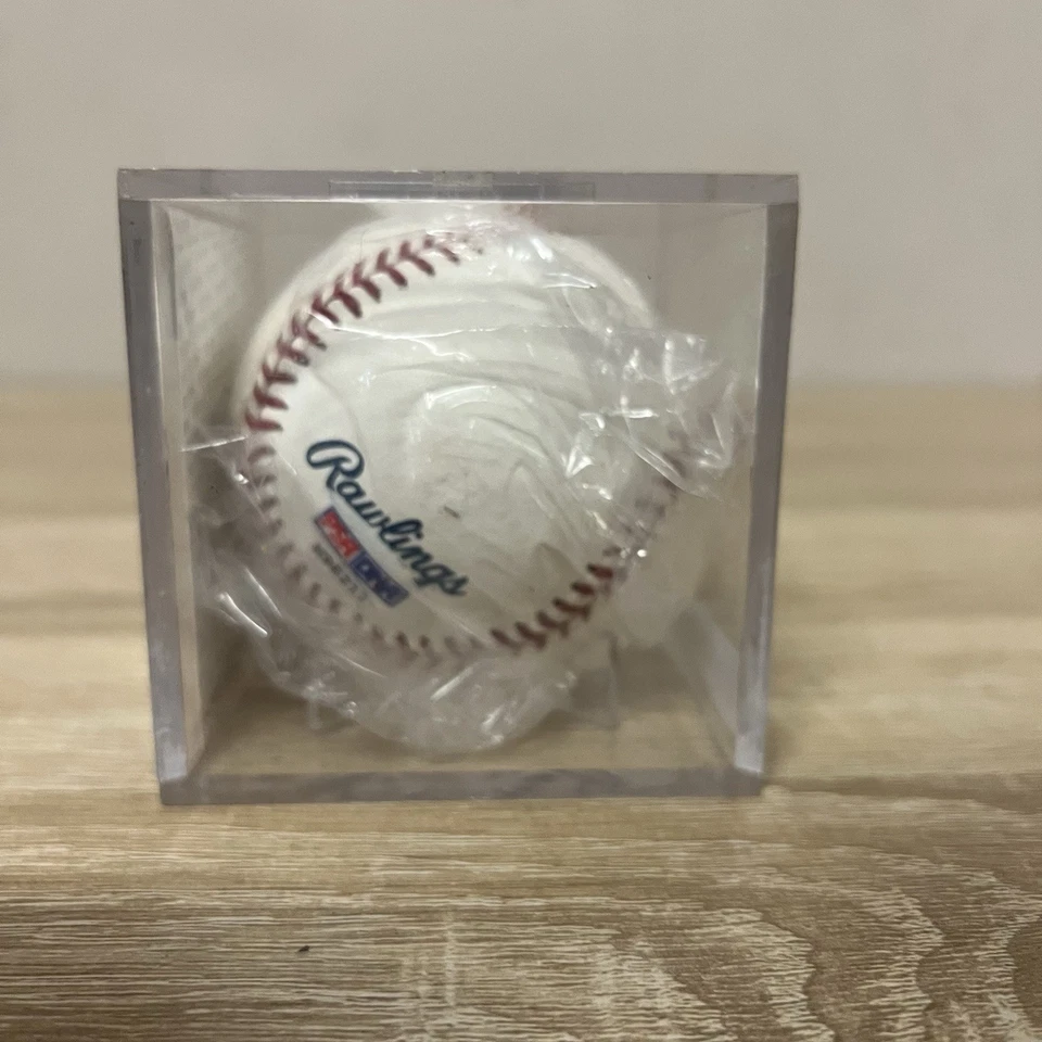 Autógrafo de béisbol Rawlings firmado por Troy Percival PSA autenticado Foto 4 de 4