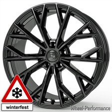 19 Zoll UX23 Alufelgen 8,5x19 5x108 ET45 schwarz für Citroen Fiat Opel Peugeot